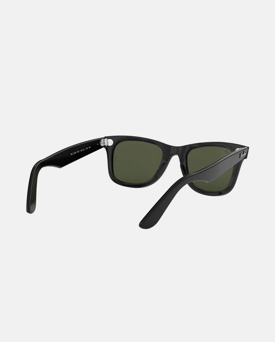 Gafas de sol RB2140 WAYFARER de unisex cuadrada en acetato - Ray-Ban - Negro Negro-7