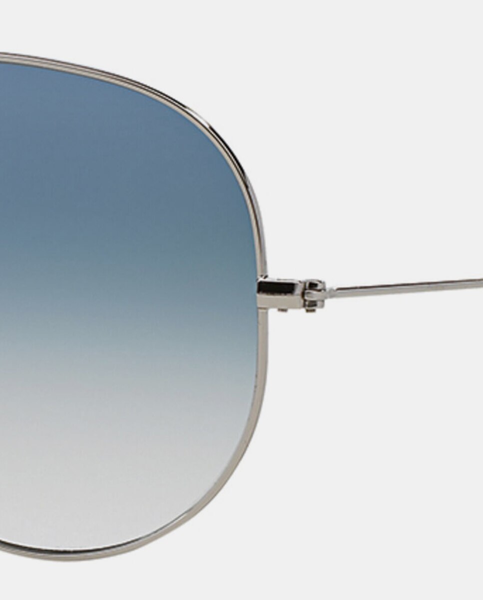 Gafas de sol RB3025 AVIATOR LARGE METAL unisex piloto en metal con lente degradada - Ray-Ban - Plata Plata-3