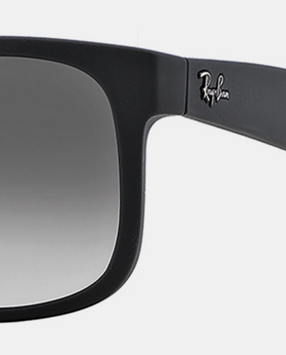 Imagen 3 de Gafas de sol RB4165 JUSTIN de hombre cuadrada en inyectado con lente degradada - Ray-Ban - Negro Negro