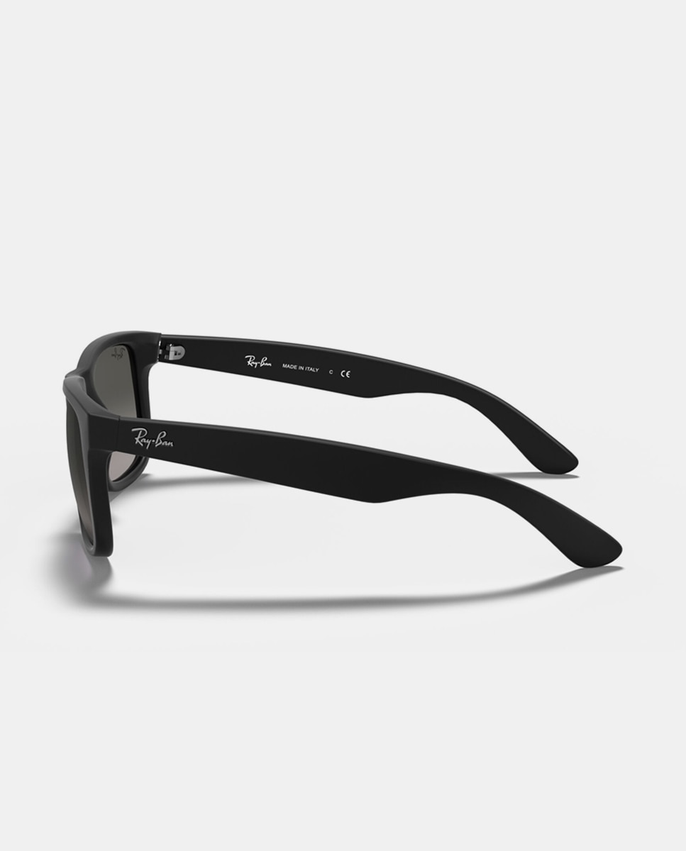 Imagen 4 de Gafas de sol RB4165 JUSTIN de hombre cuadrada en inyectado con lente degradada - Ray-Ban - Negro Negro