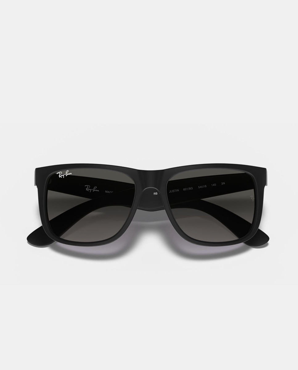 Imagen 6 de Gafas de sol RB4165 JUSTIN de hombre cuadrada en inyectado con lente degradada - Ray-Ban - Negro Negro
