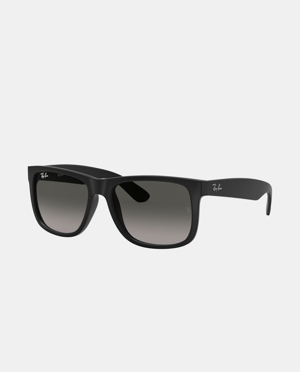 Imagen 9 de Gafas de sol RB4165 JUSTIN de hombre cuadrada en inyectado con lente degradada - Ray-Ban - Negro Negro