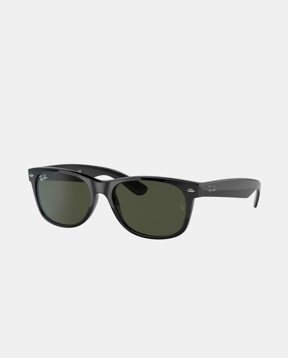 Gafas de sol RB2132 NEW WAYFARER unisex cuadrada en inyectado - Ray-Ban - Negro Negro-8