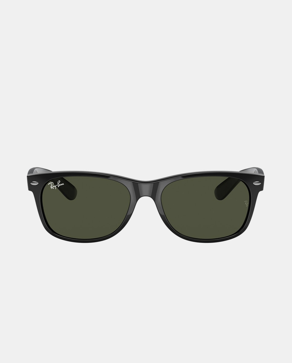 Gafas de sol RB2132 NEW WAYFARER unisex cuadrada en inyectado - Ray-Ban - Negro Negro-9
