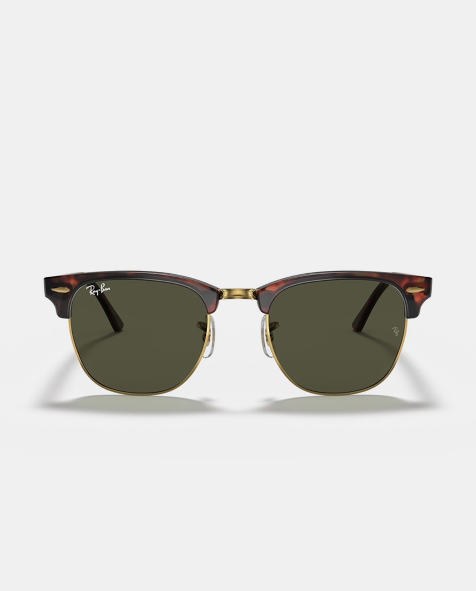Gafas de sol RB3016 CLUBMASTER unisex cuadrada en acetato - Ray-Ban - Marrón Marrón-5