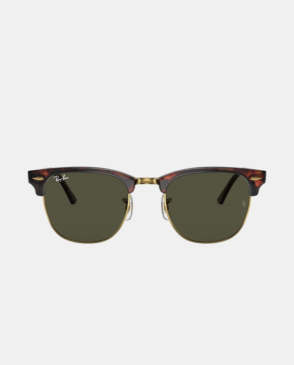 Gafas de sol RB3016 CLUBMASTER unisex cuadrada en acetato - Ray-Ban - Marrón Marrón-10