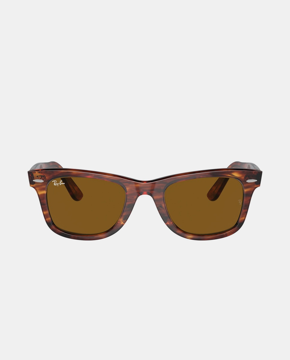 Gafas de sol RB2140 WAYFARER de unisex cuadrada en acetato - Ray-Ban - Marrón Marrón-1