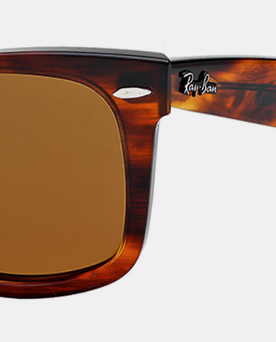 Gafas de sol RB2140 WAYFARER de unisex cuadrada en acetato - Ray-Ban - Marrón Marrón-2