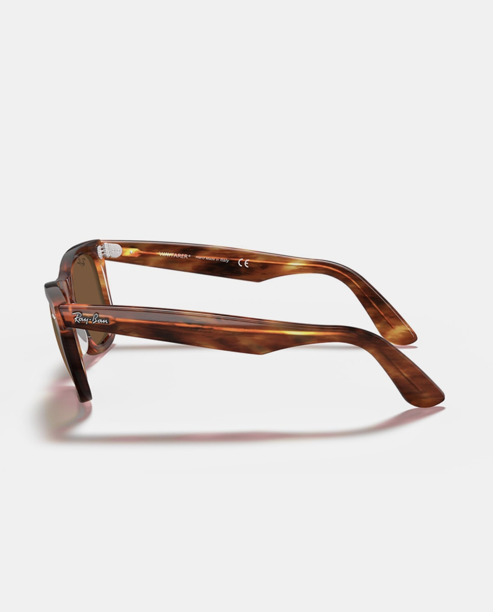 Gafas de sol RB2140 WAYFARER de unisex cuadrada en acetato - Ray-Ban - Marrón Marrón-3