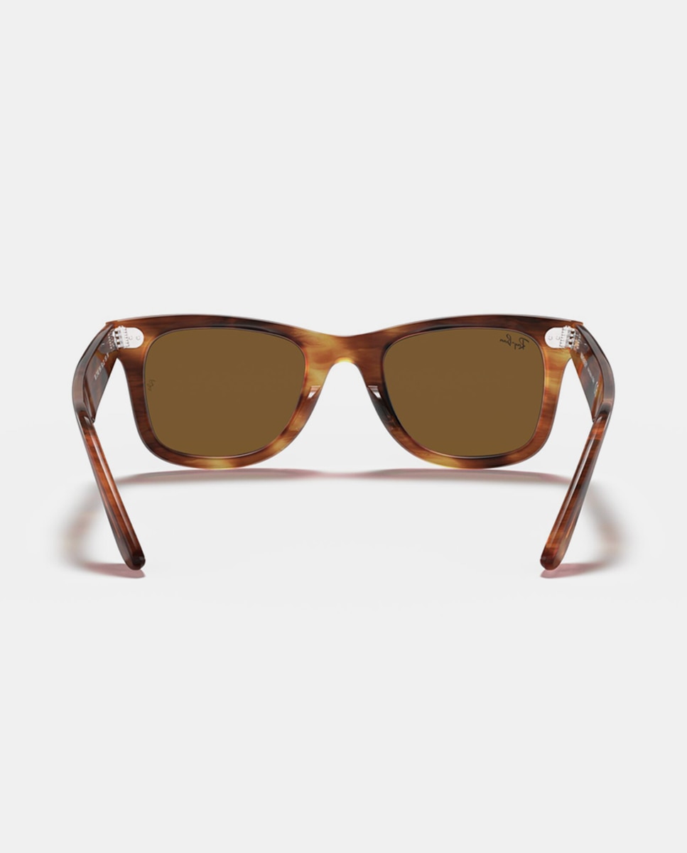 Gafas de sol RB2140 WAYFARER de unisex cuadrada en acetato - Ray-Ban - Marrón Marrón-6