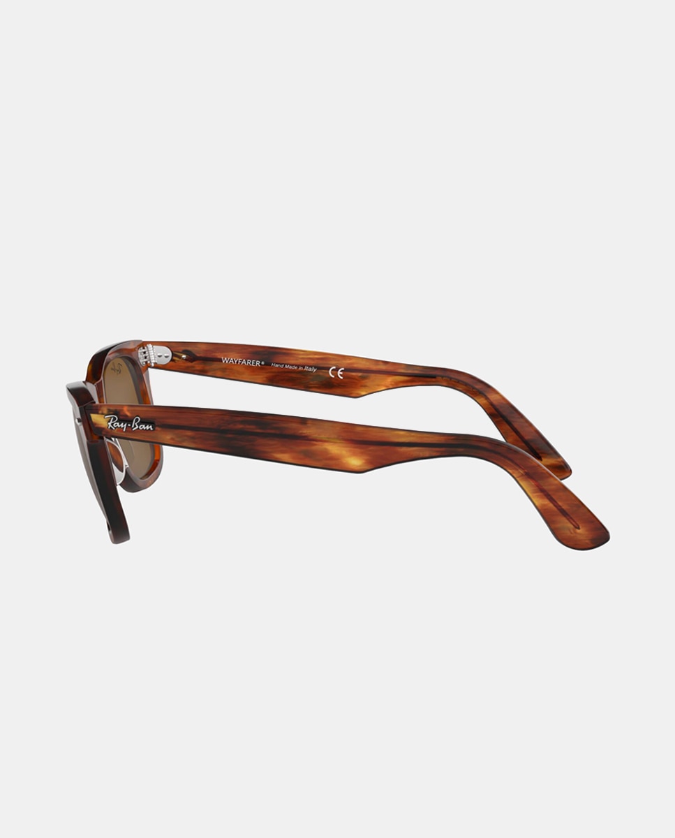 Gafas de sol RB2140 WAYFARER de unisex cuadrada en acetato - Ray-Ban - Marrón Marrón-11