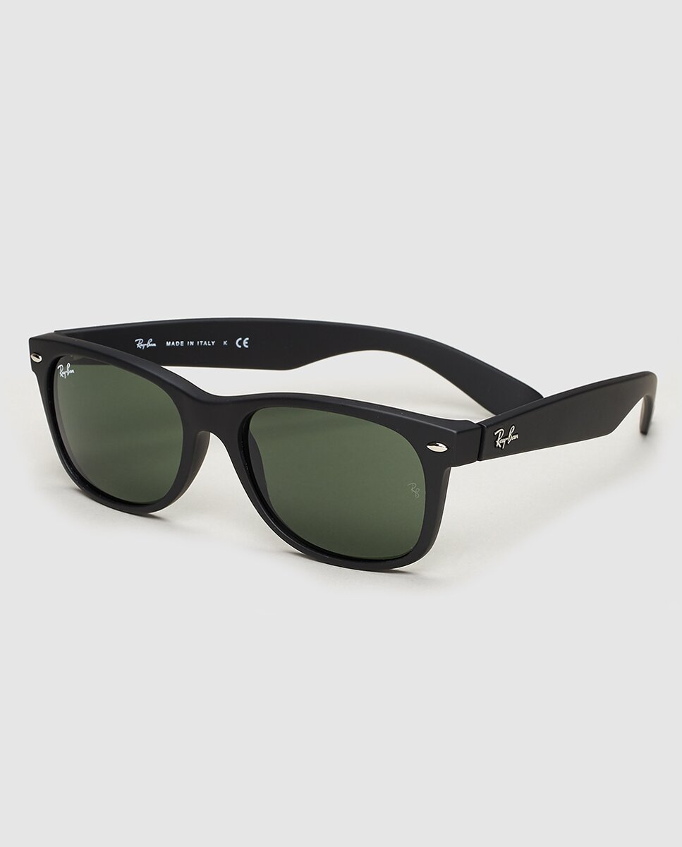 Gafas de sol RB2132 NEW WAYFARER unisex cuadrada en inyectado - Ray-Ban - Negro Negro-2