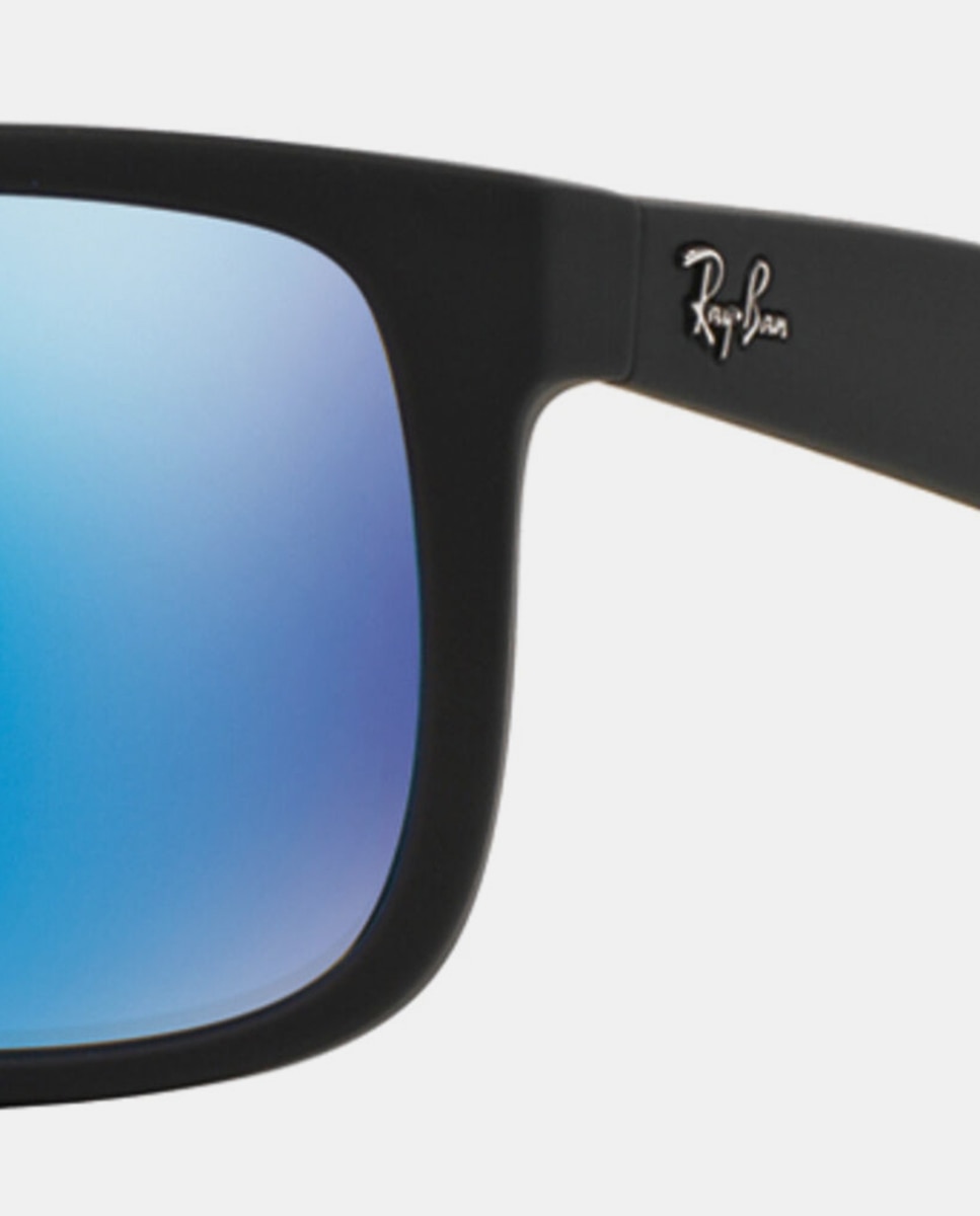 Gafas de sol RB4165 JUSTIN de hombre cuadrada en inyectado - Ray-Ban - Negro Negro-2