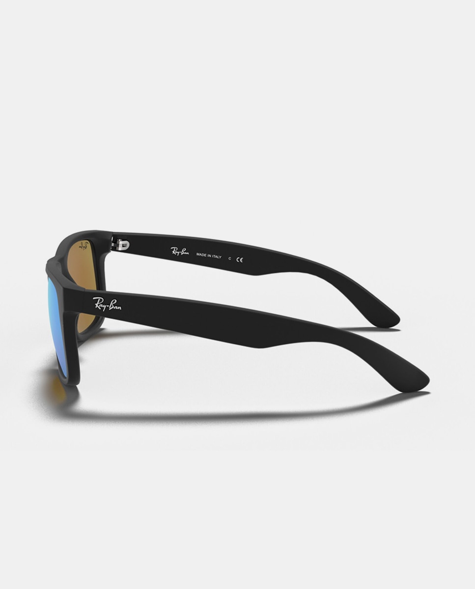Gafas de sol RB4165 JUSTIN de hombre cuadrada en inyectado - Ray-Ban - Negro Negro-3