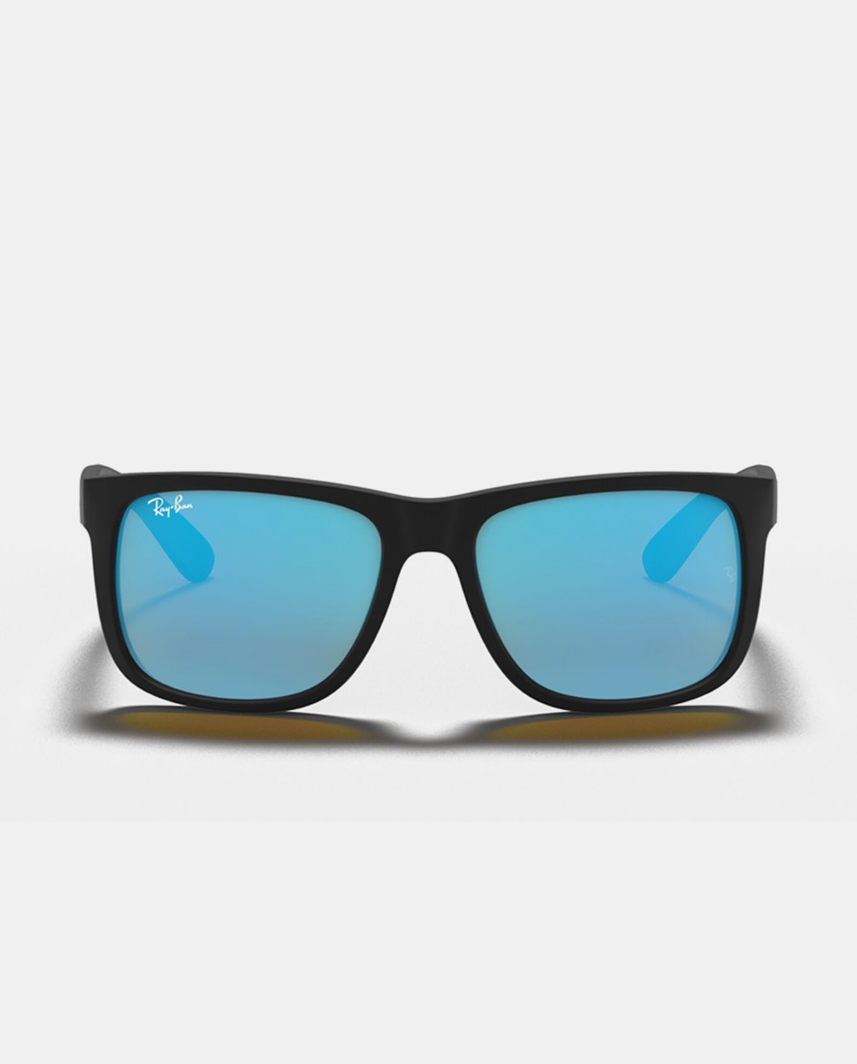 Gafas de sol RB4165 JUSTIN de hombre cuadrada en inyectado - Ray-Ban - Negro Negro-4