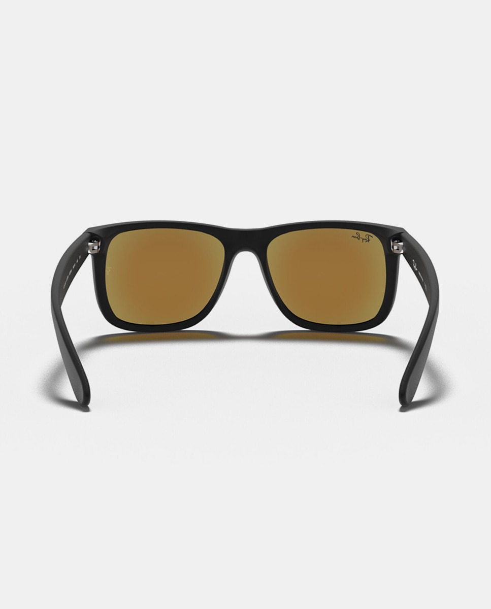 Gafas de sol RB4165 JUSTIN de hombre cuadrada en inyectado - Ray-Ban - Negro Negro-6