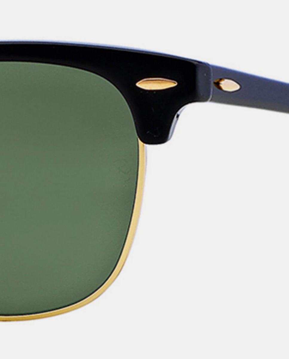 Gafas de sol RB3016 CLUBMASTER unisex cuadrada en acetato - Ray-Ban - Negro Negro-2