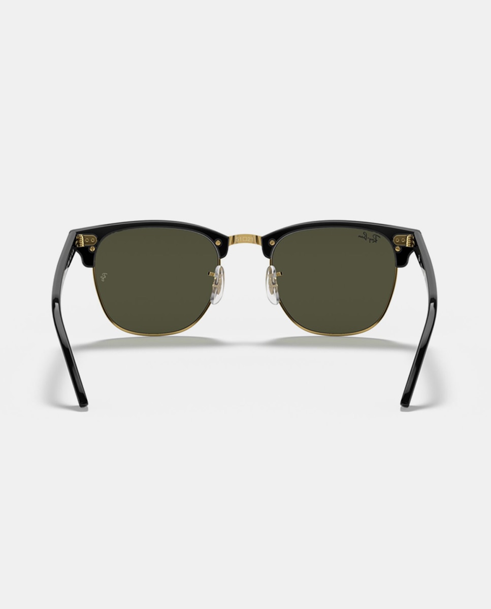 Gafas de sol RB3016 CLUBMASTER unisex cuadrada en acetato - Ray-Ban - Negro Negro-6