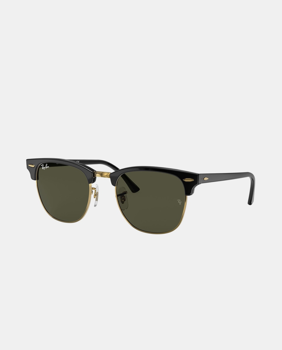 Gafas de sol RB3016 CLUBMASTER unisex cuadrada en acetato - Ray-Ban - Negro Negro-8