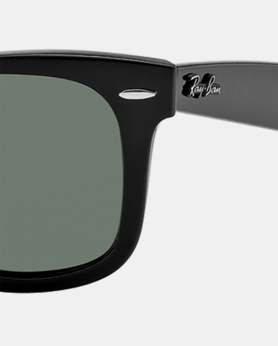 Gafas de sol RB2140 WAYFARER de unisex cuadrada en acetato con lente polarizada - Ray-Ban - Negro Negro-2