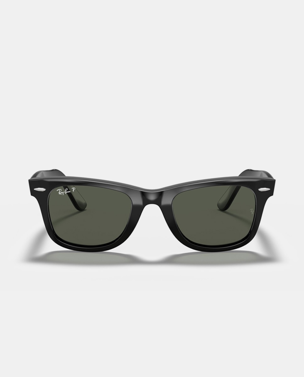 Gafas de sol RB2140 WAYFARER de unisex cuadrada en acetato con lente polarizada - Ray-Ban - Negro Negro-4