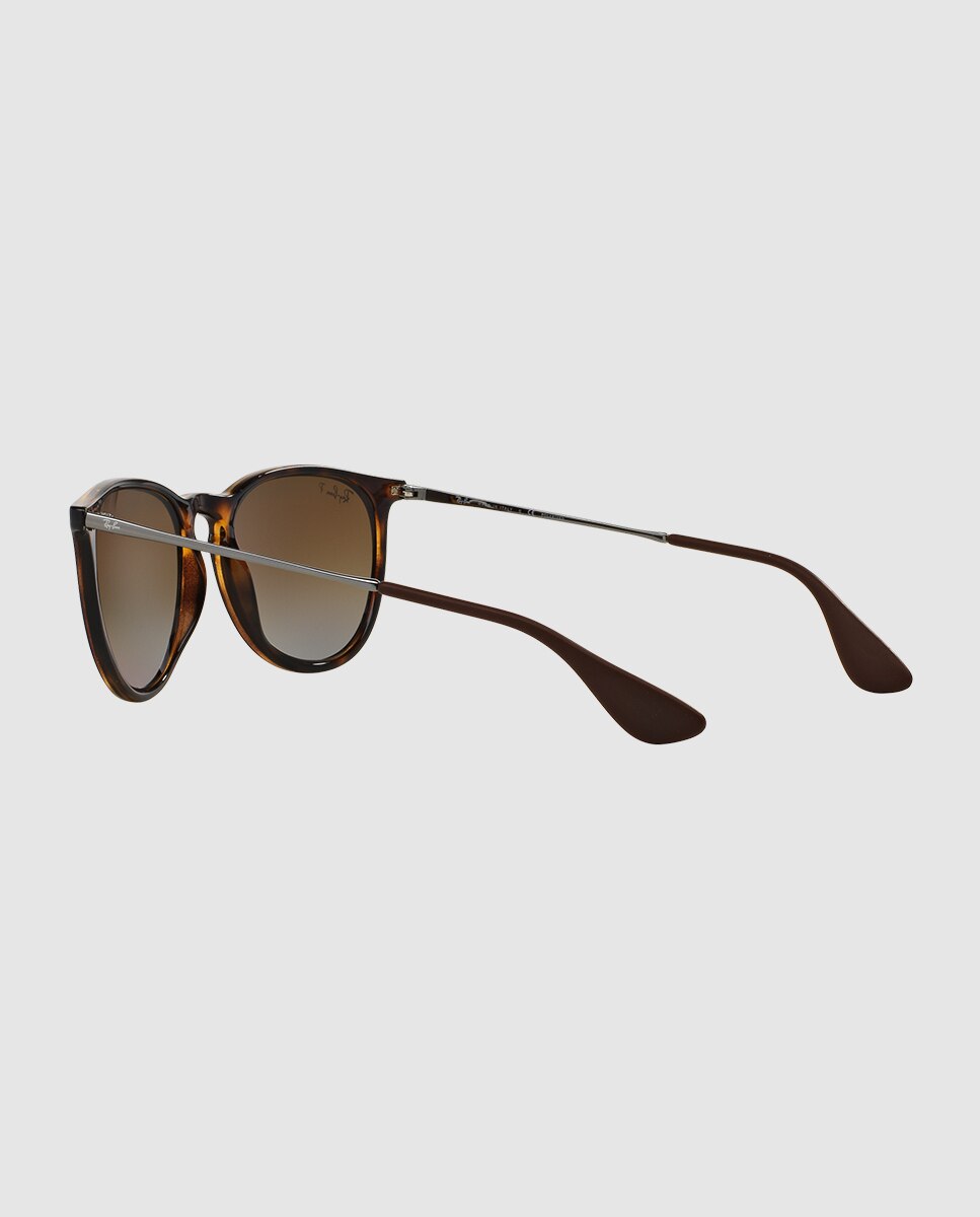 Gafas de sol RB4171 ERIKA de mujer ovalada en inyectado con lente polarizada - Ray-Ban - Marrón Marrón-2