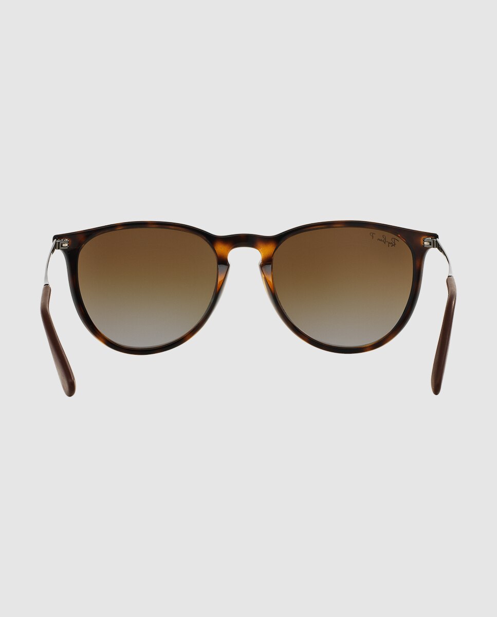 Gafas de sol RB4171 ERIKA de mujer ovalada en inyectado con lente polarizada - Ray-Ban - Marrón Marrón-3