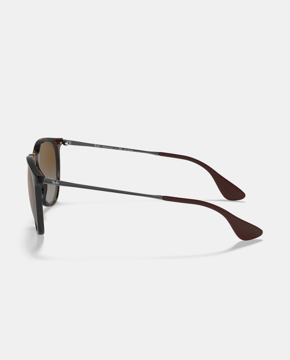 Gafas de sol RB4171 ERIKA de mujer ovalada en inyectado con lente polarizada - Ray-Ban - Marrón Marrón-5