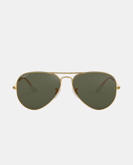 Gafas de sol RB3025 AVIATOR LARGE METAL unisex piloto en metal con lente polarizada