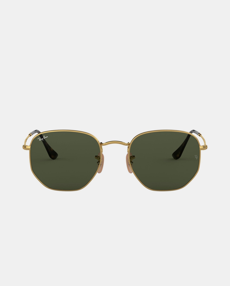 Imagen 0 de Gafas de sol RB3548N HEXAGONAL de unisex geométrica en metal Oro