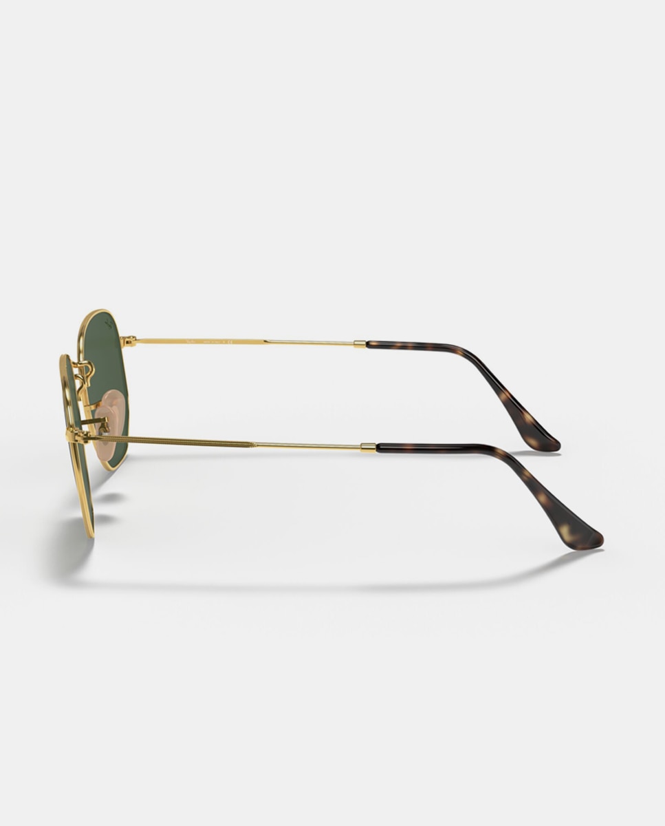 Gafas de sol RB3548N HEXAGONAL de unisex geométrica en metal - Ray-Ban - Oro Oro-4