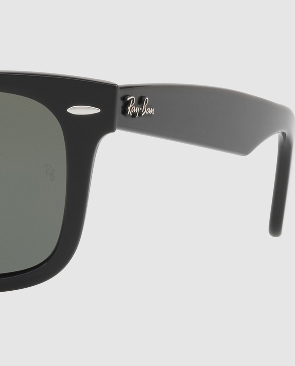 Gafas de sol RB4340 WAYFARER unisex cuadrada en inyectado - Ray-Ban - Negro Negro-2