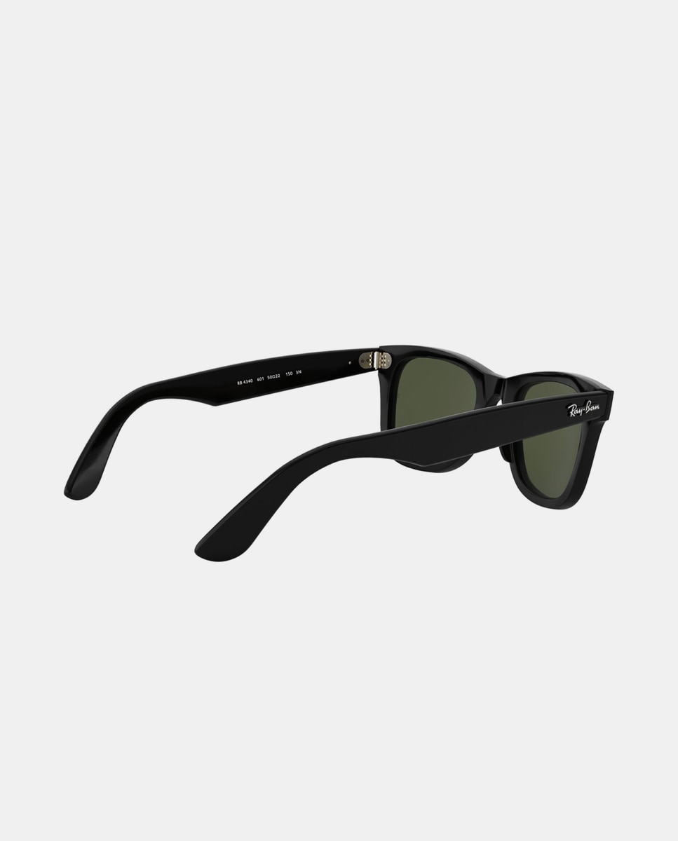 Gafas de sol RB4340 WAYFARER unisex cuadrada en inyectado - Ray-Ban - Negro Negro-6