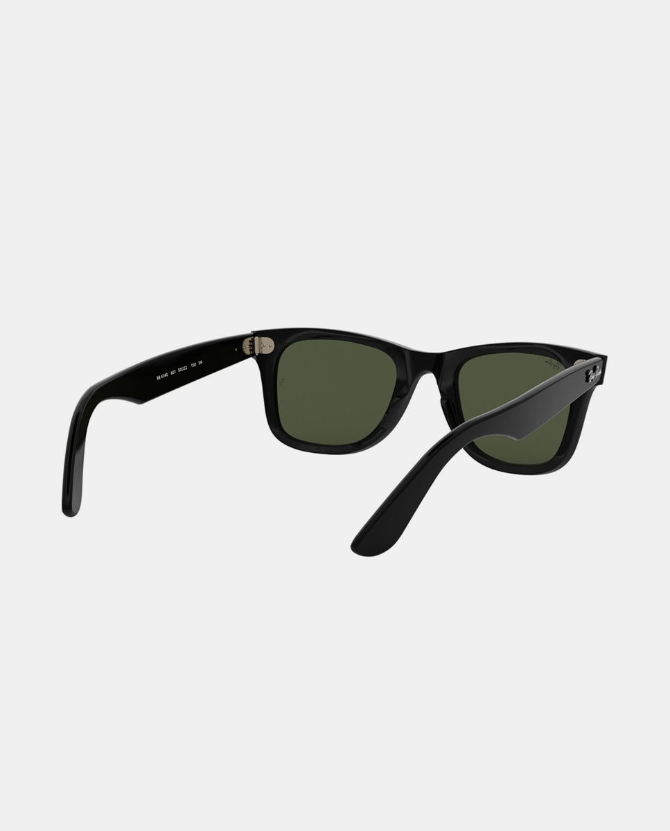 Gafas de sol RB4340 WAYFARER unisex cuadrada en inyectado - Ray-Ban - Negro Negro-7