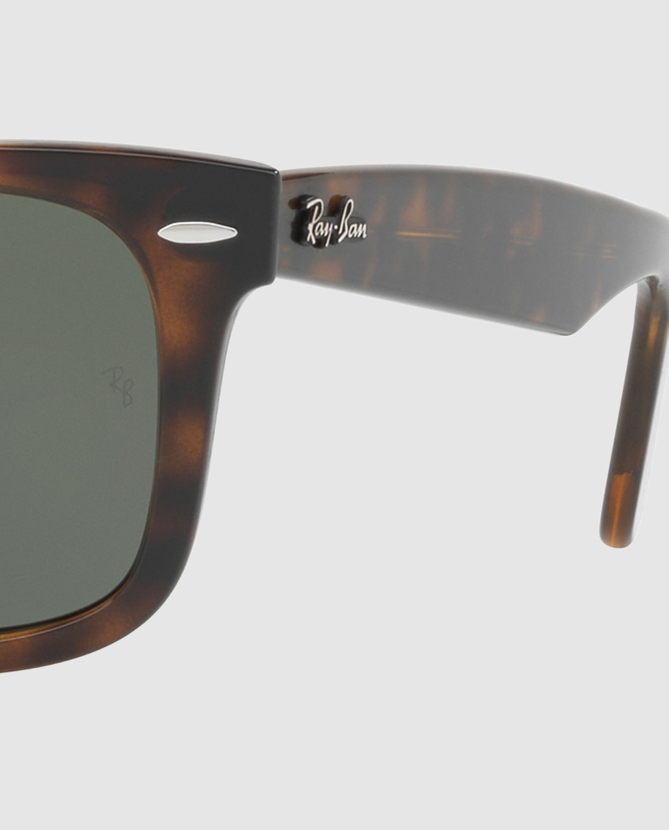 Gafas de sol RB4340 WAYFARER unisex cuadrada en inyectado - Ray-Ban - Marrón Marrón-2