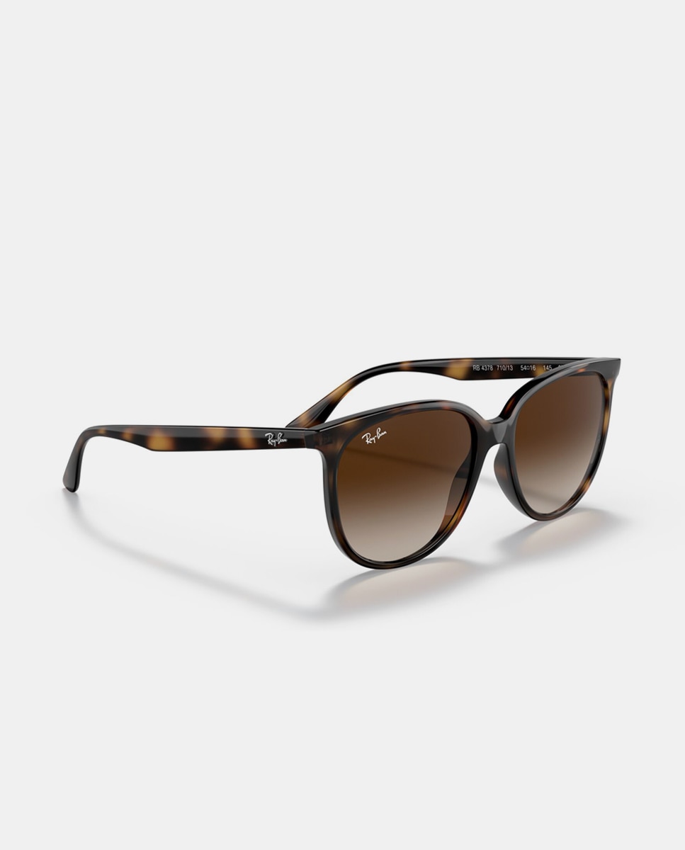 Imagen 7 de Gafas de sol RB4378 de mujer cuadrada en inyectado con lente degradada - Ray-Ban - Marrón Marrón