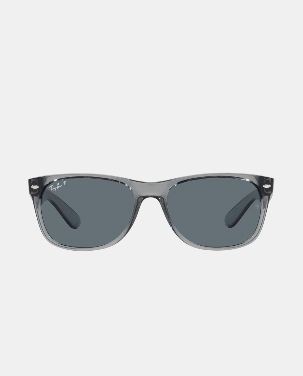 Imagen 0 de Gafas de sol RB2132 NEW WAYFARER unisex cuadrada en inyectado con lente polarizada Gris