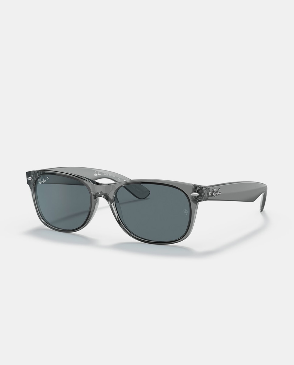 Imagen 2 de Gafas de sol RB2132 NEW WAYFARER unisex cuadrada en inyectado con lente polarizada - Ray-Ban - Gris Gris