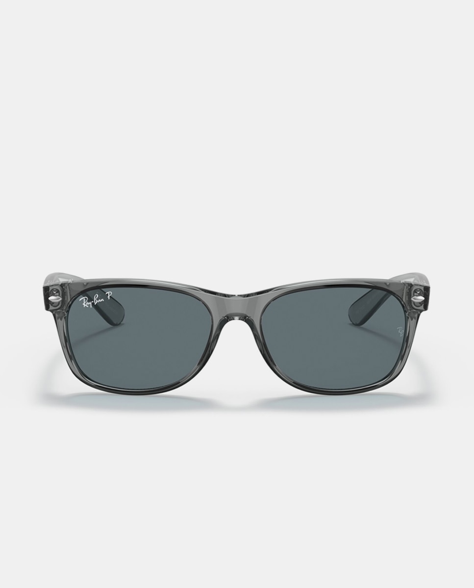 Imagen 4 de Gafas de sol RB2132 NEW WAYFARER unisex cuadrada en inyectado con lente polarizada - Ray-Ban - Gris Gris