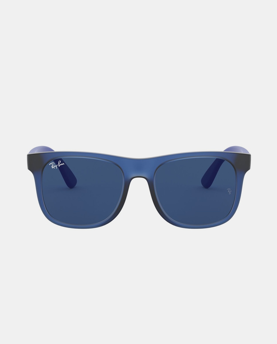 Gafas de sol RJ9069S JUNIOR JUSTIN de hombre cuadrada en inyectado - Ray Ban Junior - Azul Azul-1