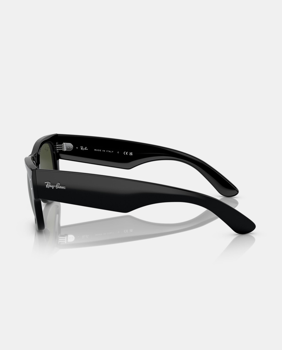 Gafas de sol RB0840S MEGA WAYFARER unisex cuadrada en inyectado - Ray-Ban - Negro Negro-3