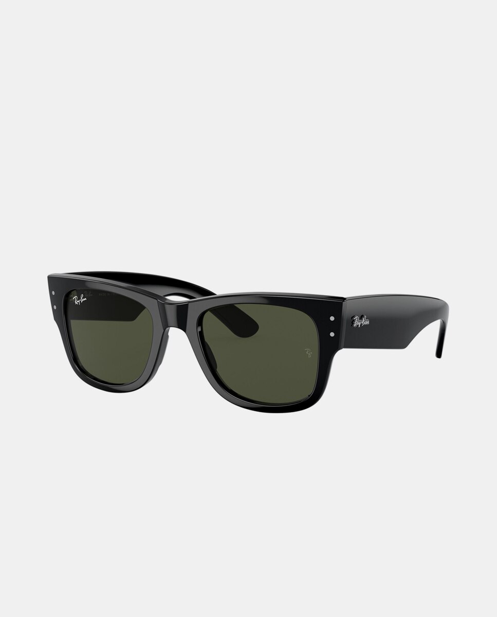 Gafas de sol RB0840S MEGA WAYFARER unisex cuadrada en inyectado - Ray-Ban - Negro Negro-8