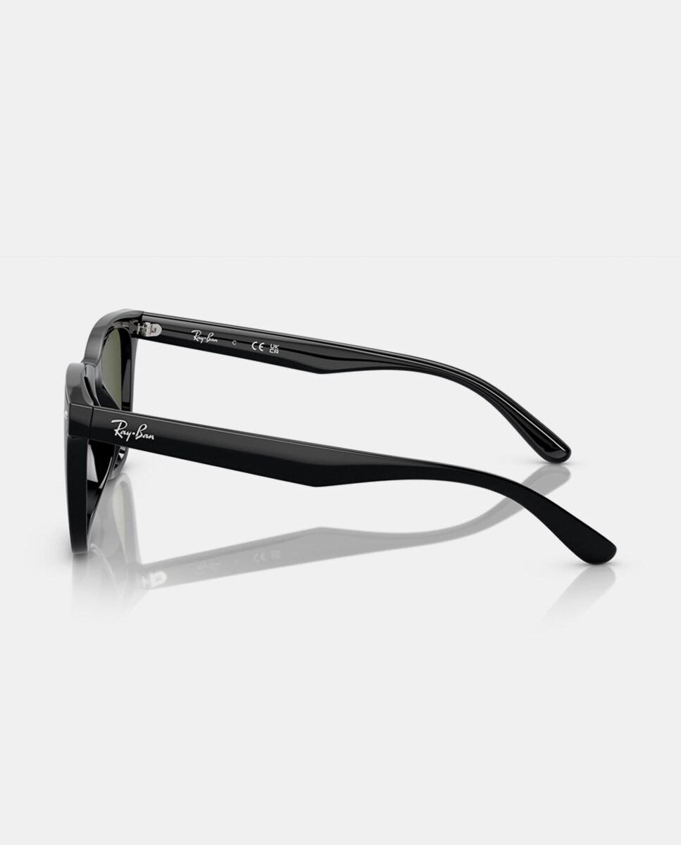 Gafas de sol RB4420 unisex cuadrada en inyectado con lente polarizada - Ray-Ban - Negro Negro-3
