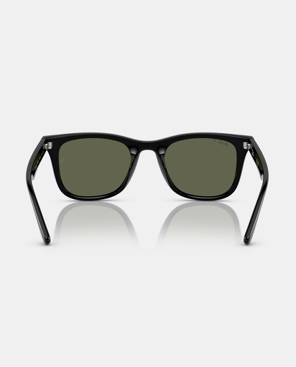Gafas de sol RB4420 unisex cuadrada en inyectado con lente polarizada - Ray-Ban - Negro Negro-6