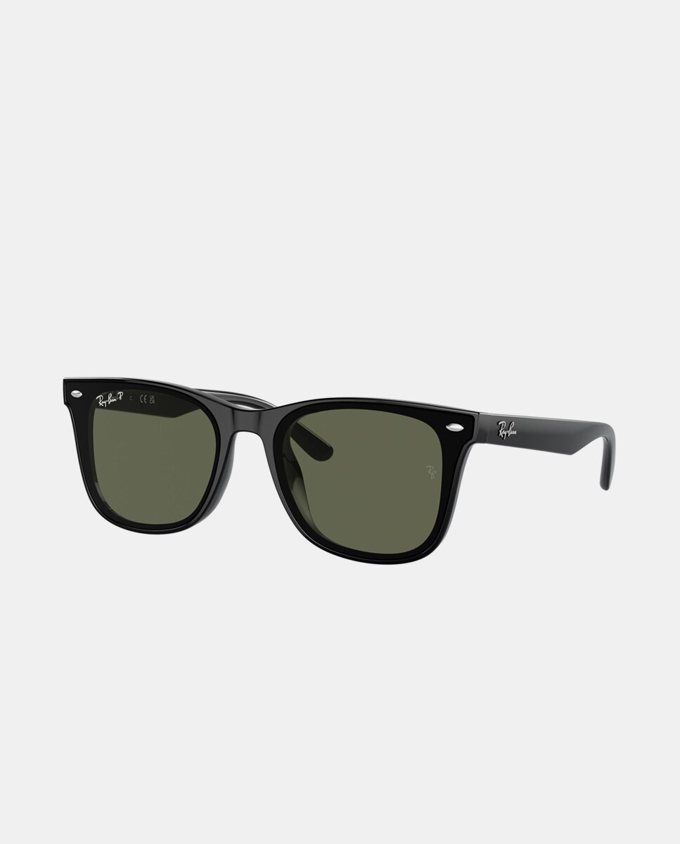 Gafas de sol RB4420 unisex cuadrada en inyectado con lente polarizada - Ray-Ban - Negro Negro-9