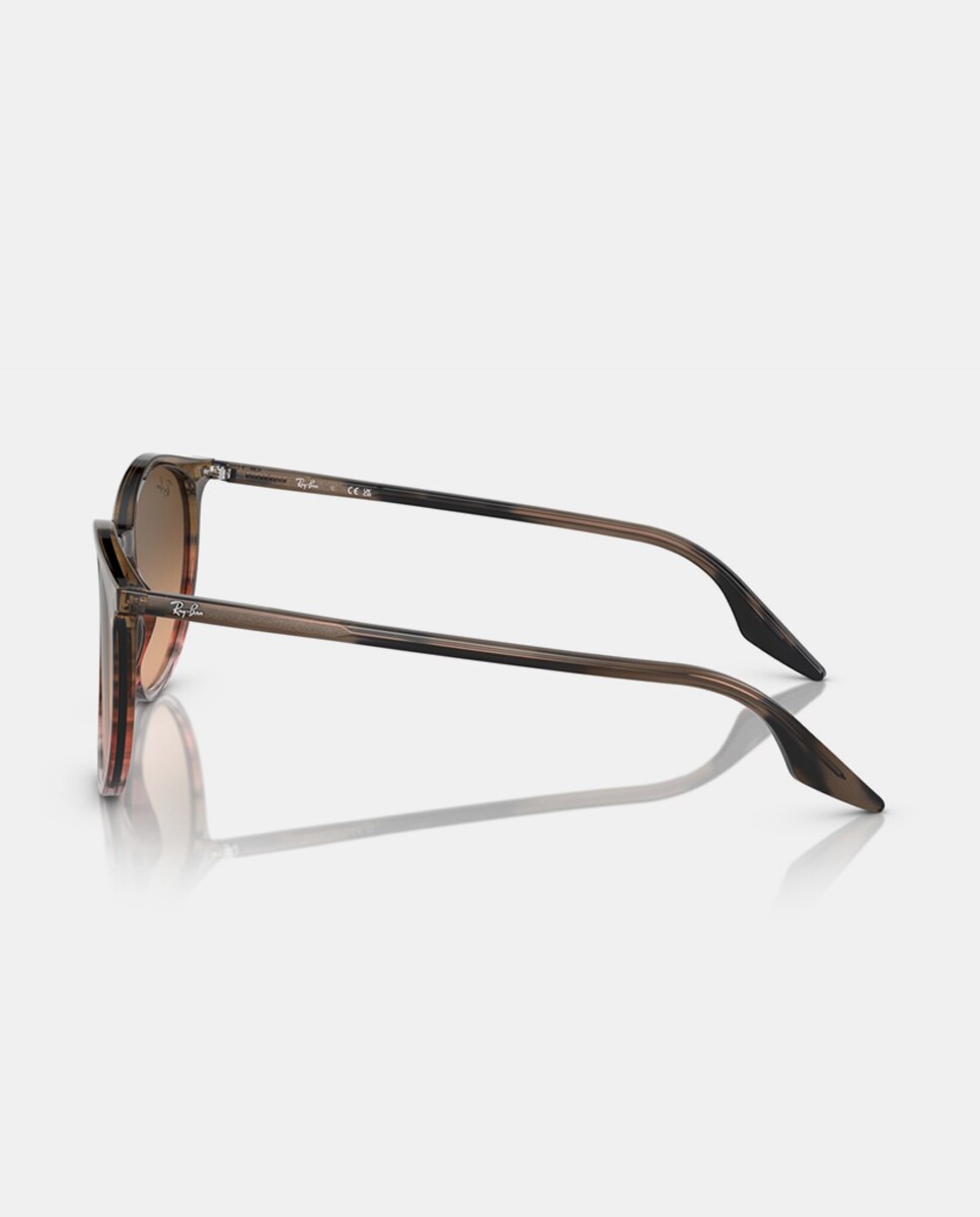 Gafas de sol RB2204 unisex ovalada en acetato - Ray-Ban - Rojo Rojo-3
