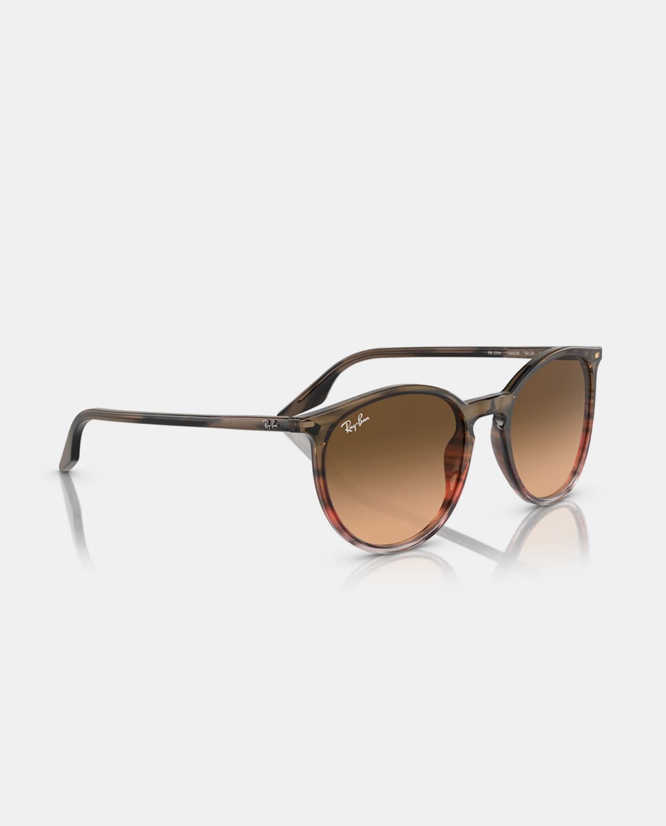 Gafas de sol RB2204 unisex ovalada en acetato - Ray-Ban - Rojo Rojo-7