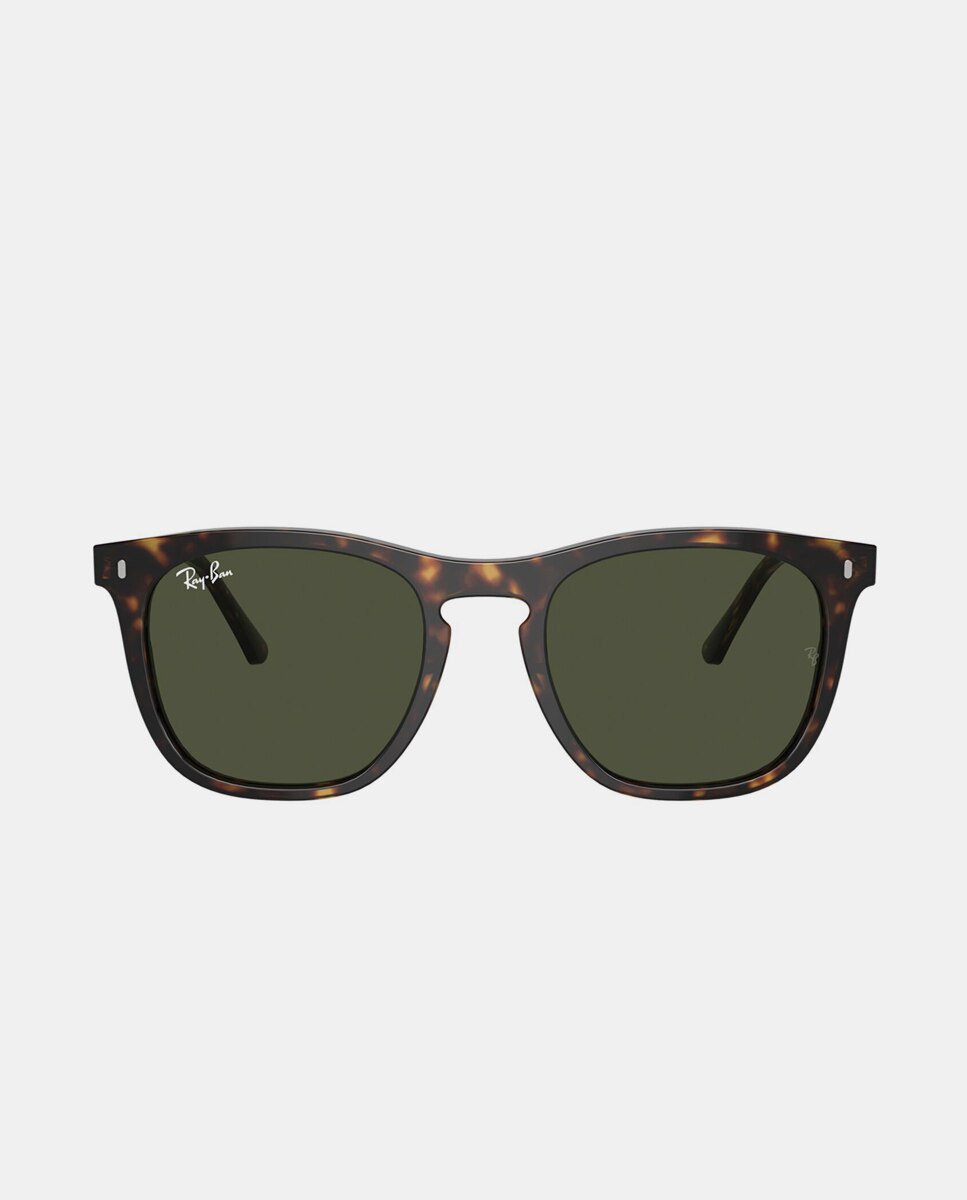 Gafas de sol RB2210 unisex cuadrada en inyectado - Ray-Ban - Marrón Marrón-1