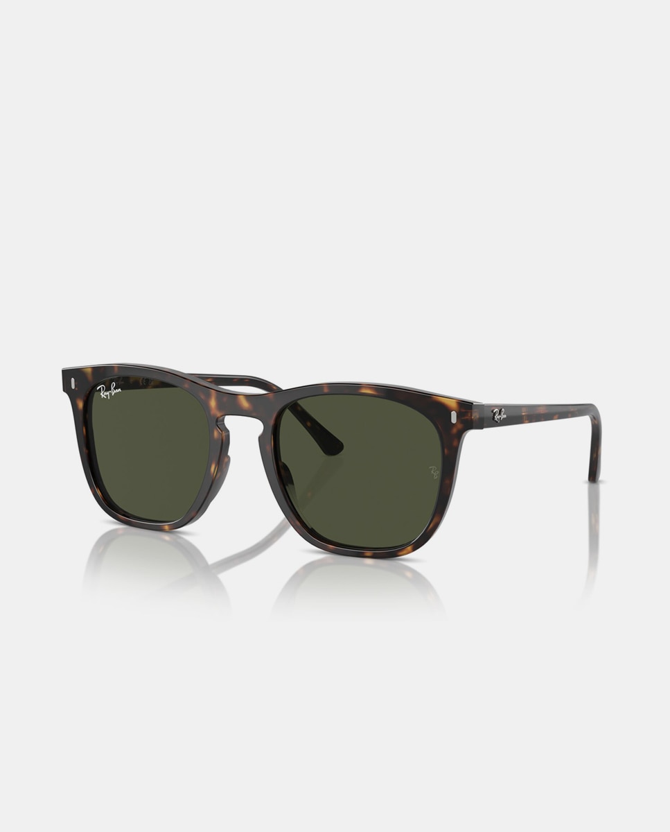 Gafas de sol RB2210 unisex cuadrada en inyectado - Ray-Ban - Marrón Marrón-2