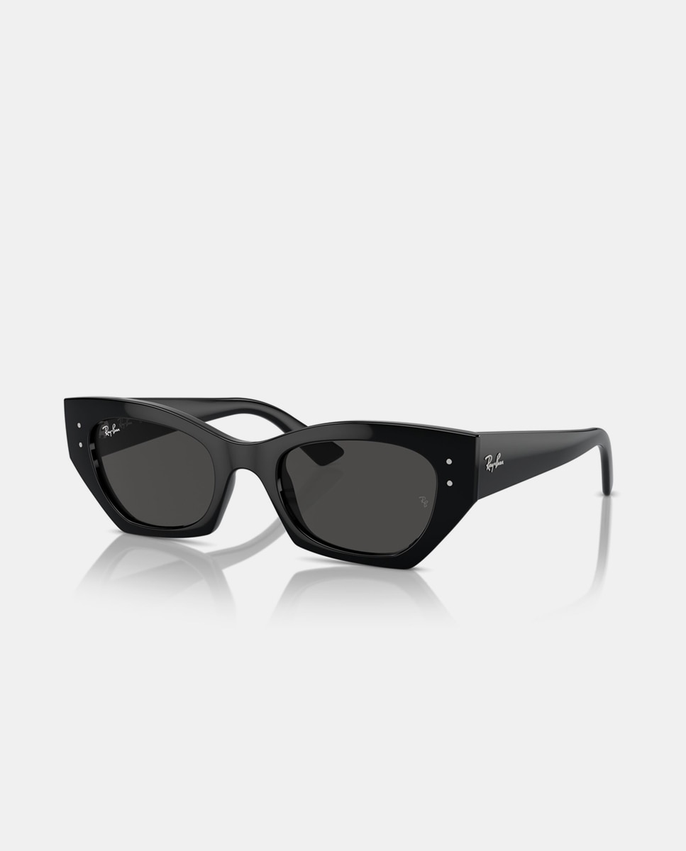 Gafas de sol RB4430 ZENA unisex geométrica en inyectado - Ray-Ban - Negro Negro-2